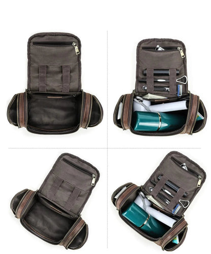Trousse de Toilette de Voyage Homme｜La Casa Du Cuir
