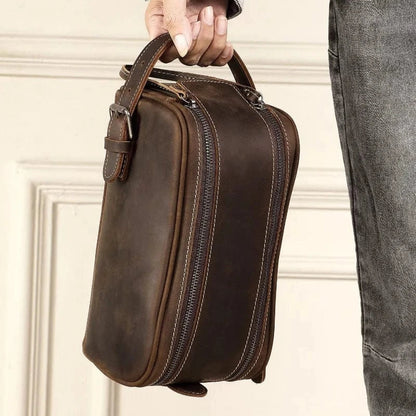 Trousse de Toilette en Cuir Homme｜La Casa Du Cuir