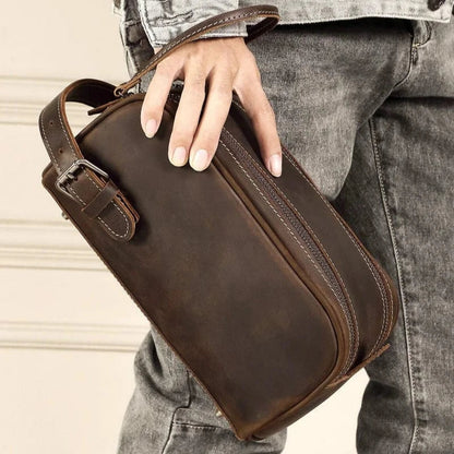 Trousse de Toilette en Cuir Homme｜La Casa Du Cuir