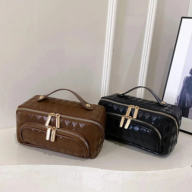Trousse de Toilette Femme Grand Format｜La Casa Du Cuir