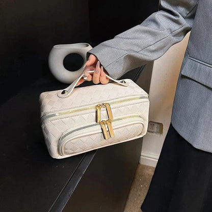 Trousse de Toilette Femme Grand Format｜La Casa Du Cuir