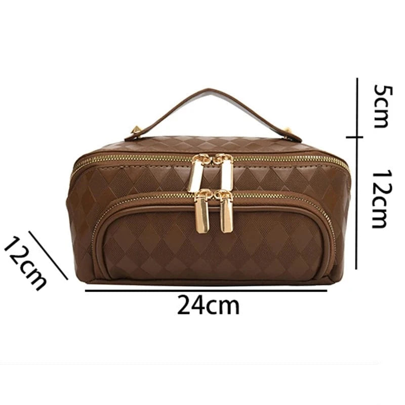 Trousse de Toilette Femme Grand Format｜La Casa Du Cuir