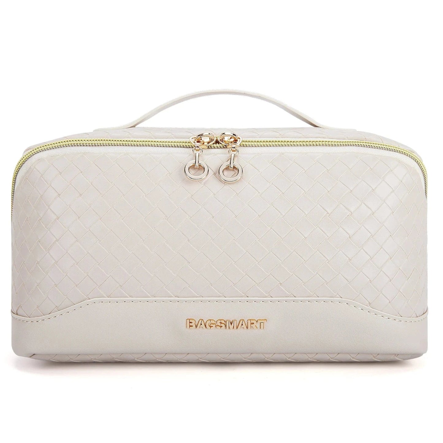 Trousse de Toilette Femme Voyage PU leather-white / CHINA