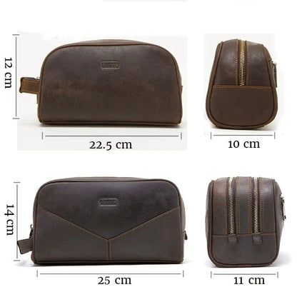 Trousse de Toilette Homme Cuir｜La Casa Du Cuir