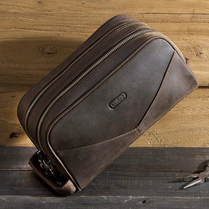 Trousse de Toilette Homme Cuir｜La Casa Du Cuir