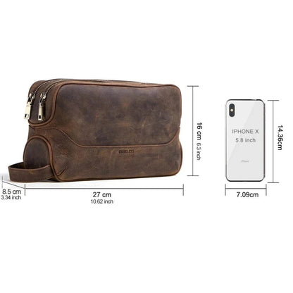 Trousse de Toilette Homme Originale｜La Casa Du Cuir