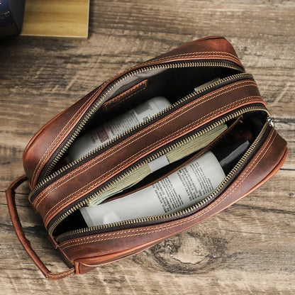 Trousse de Toilette Homme Personnalisée｜La Casa Du Cuir