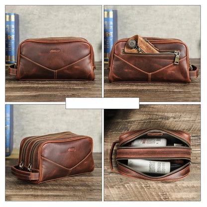 Trousse de Toilette Homme Personnalisée｜La Casa Du Cuir