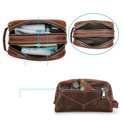 Trousse de Toilette Homme Personnalisée｜La Casa Du Cuir