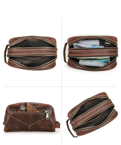 Trousse de Toilette Homme Personnalisée｜La Casa Du Cuir