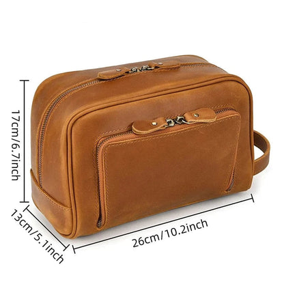 Trousse de Toilette Homme Voyage｜La Casa Du Cuir