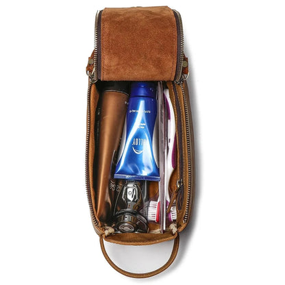 Trousse Toilette en Cuir pour Homme｜La Casa Du Cuir
