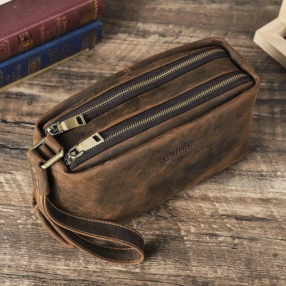 Trousse Toilette Homme｜La Casa Du Cuir Café