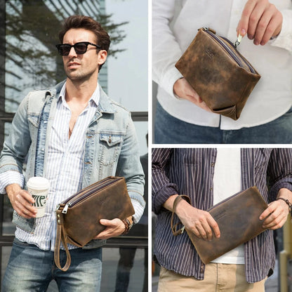 Trousse Toilette Homme｜La Casa Du Cuir Café