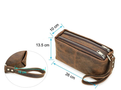 Trousse Toilette Homme｜La Casa Du Cuir Café