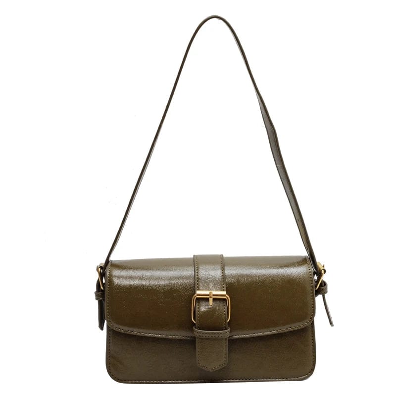 Vert / Cuir PU / 23x13x5cm Sac Cuir Femme