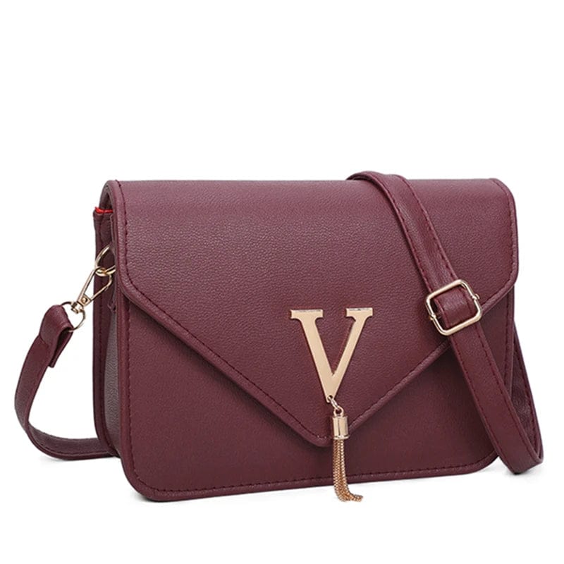 Violet / Cuir PU Sac Cuir Femme